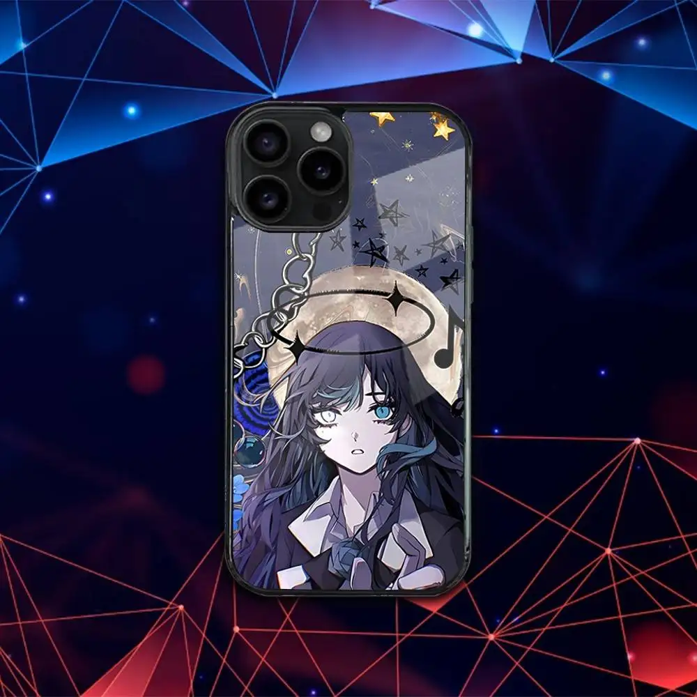 حافظة هاتف A-Ado K-Kyogen X Uta لهاتف iPhone 17,16,15,14,13,12,11,Pro,Max,Plus,Mini,SE4,E شحن لاسلكي Magsafe مغناطيسي