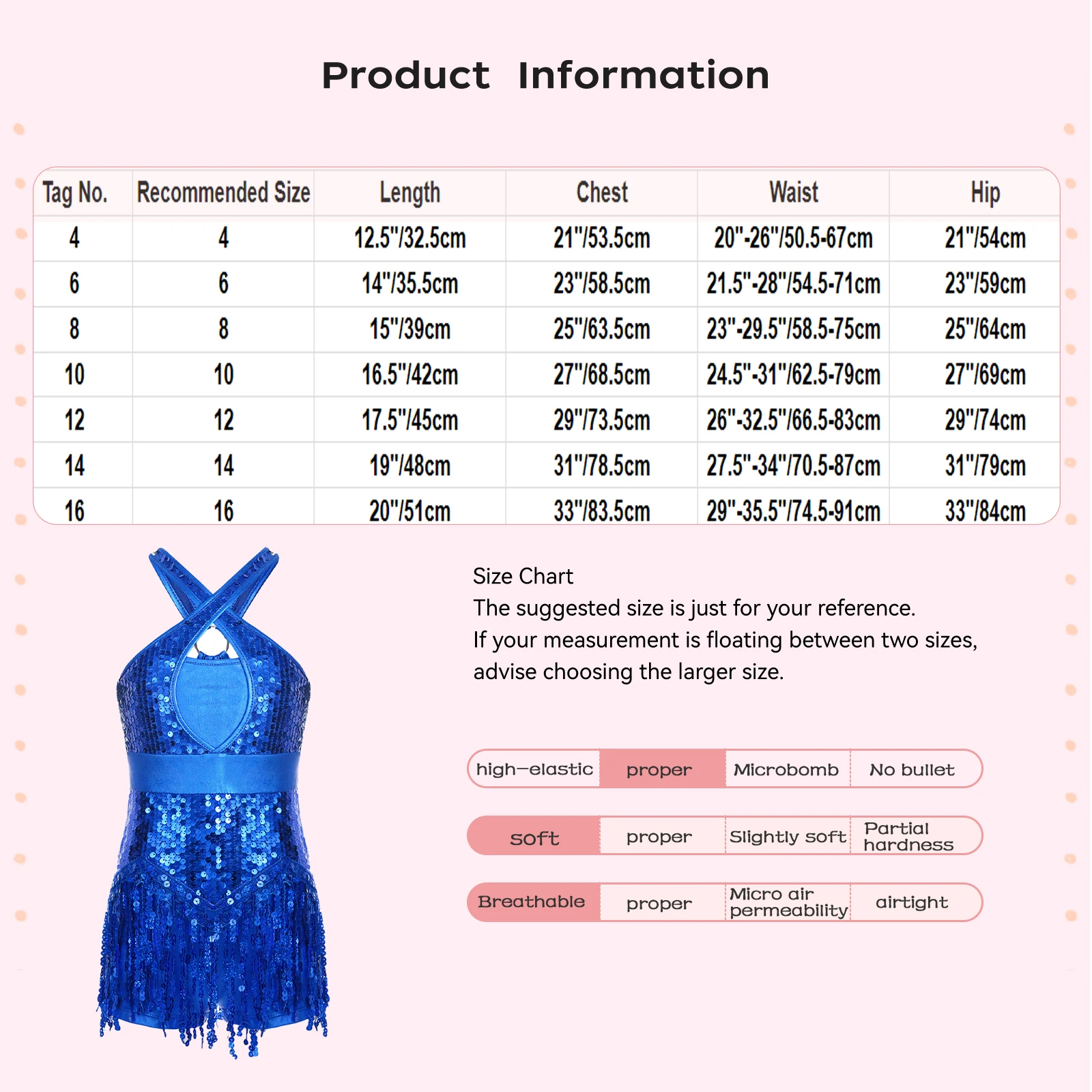 Kids Girls Sequins Tassel Latin Cha-Cha Dance Leotard Performance Costume Cross Front Hollow Back Bodysuit for Dancing Outfit