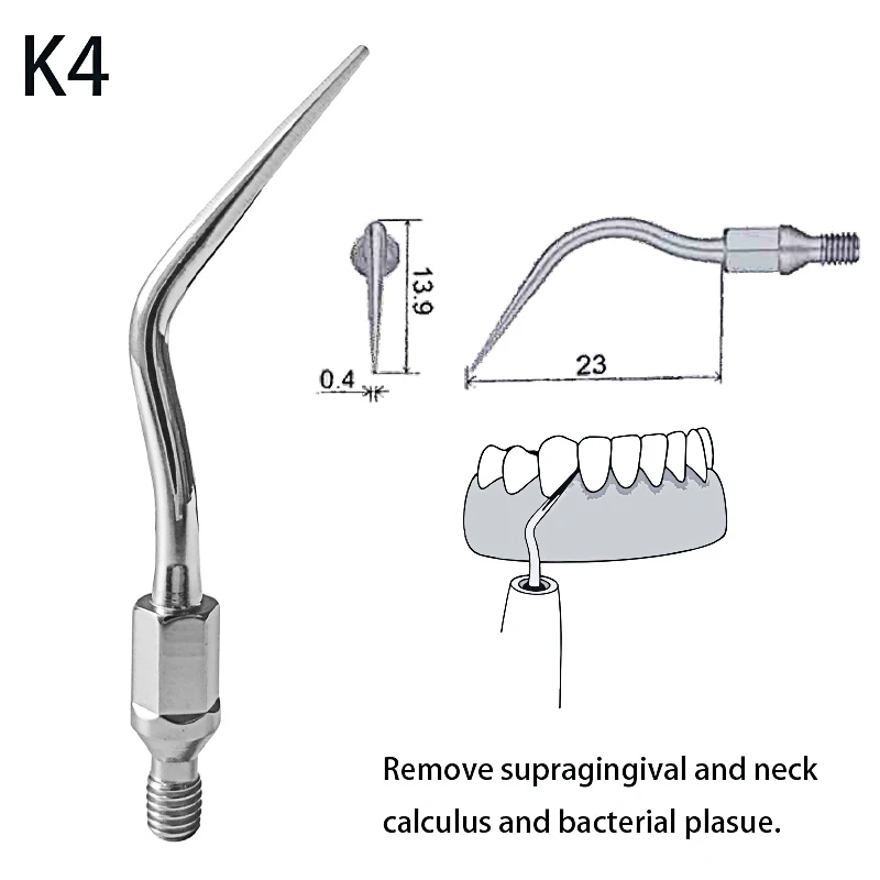 Vvvdental końcówki skalera pneumatycznego ze skalerem powietrznym usuwają kamień dziąsłowy, płytkę nazębną i twarde przedmioty dla akcesoriów