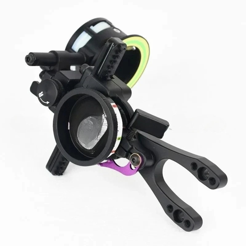 Double Needle Fine Tuning Sight, Tommy Hogg Sight Compound Bow and Arrow Sight, Compound Bow Fine Tuning Hunting Bow Sight