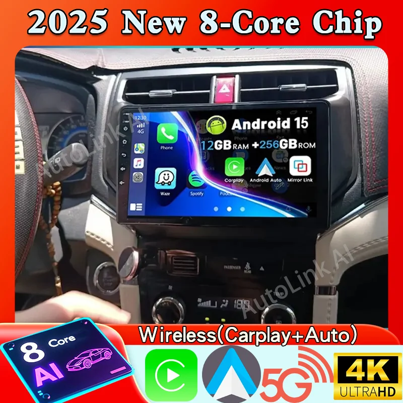 

Screen Car Android 15 For Toyota Rush 2018 2019 GPS Navigation Auto Radio Carplay Multimedia Player Head Unit DVD Stereo