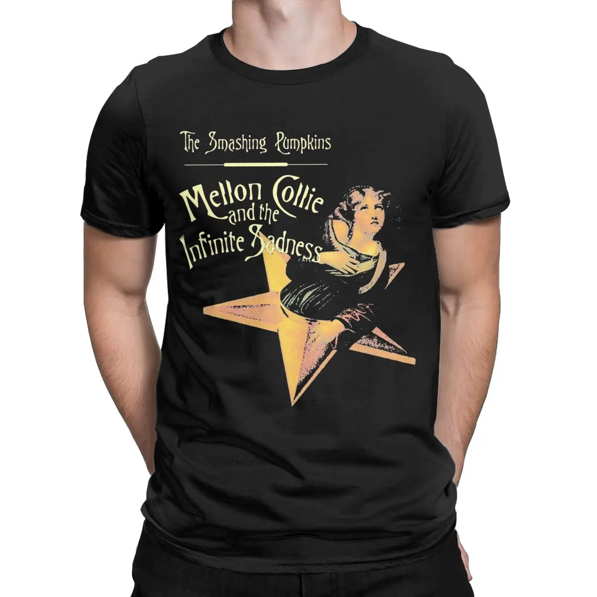 Men's The Smashing Pumpkins T Shirt 100% Cotton Clothing Humorous Short Sleeve Crewneck Tee Shirt Gift Idea T-Shirt