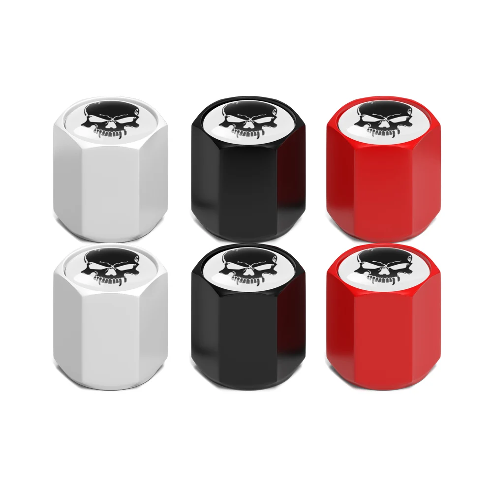 Factory Price Universal Chrome Car And Motorcycle Tire Valve Cap New Condition Stem Caps And Dust Stem Screw Wheel Valve Cover