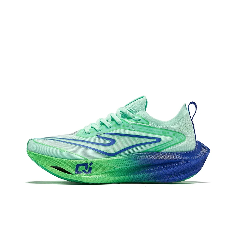 Erke Cyan Realm 2.0 Cushioning Breathable Rebound Low top Running Shoes Women's Fluorescent Colorway 12124303132-511