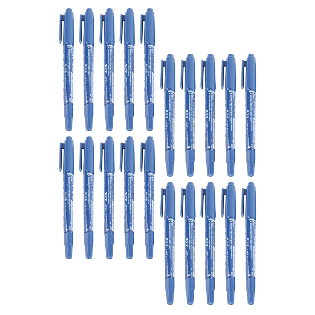 

20pcs Double Headed Oil Ink Tattoos Skin Markers Premium Medical Grade Waterproof Tattooing Drawing Pens Body Art Lines Tattoo