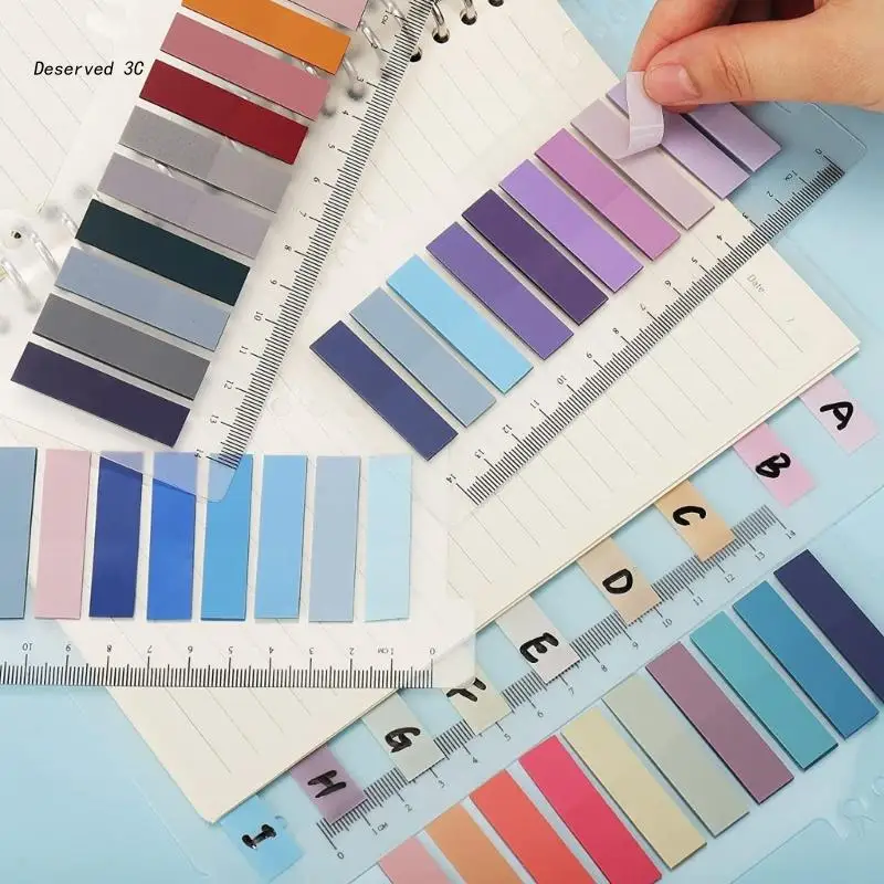 Color Creatively Bookmarks Self-adhesive Loose Leaf Index Index Memo Portable