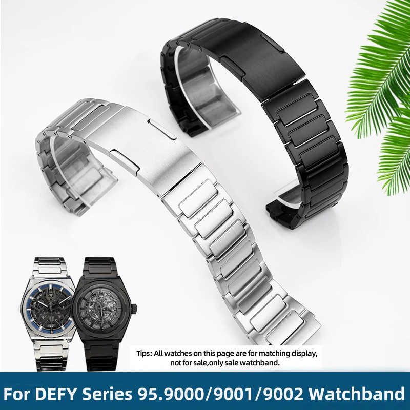 

For Zenith DEFY Series 95.9000/9001/9002 45.9000 Men's Watchband Lightweight Titanium Watch Strap 22MM 23mm Watcherproof Belt