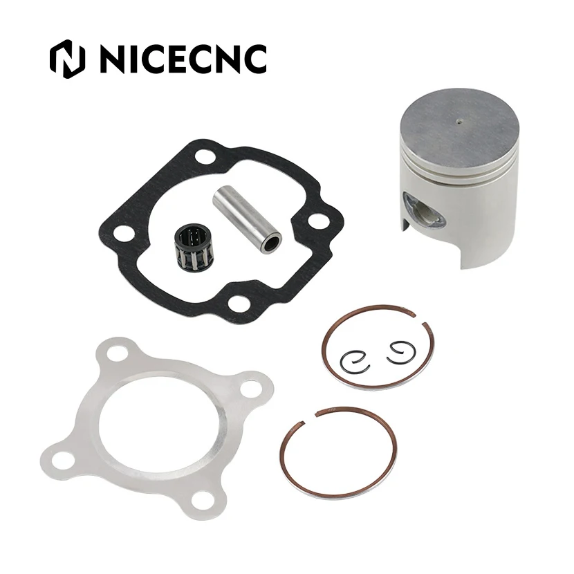 NICECNC 50cc Piston Ring Set 40mm / 10mm PIN FOR JOG MINARELLI 2-Stroke Motors for YAMAHA type 2-Stroke scooter motors