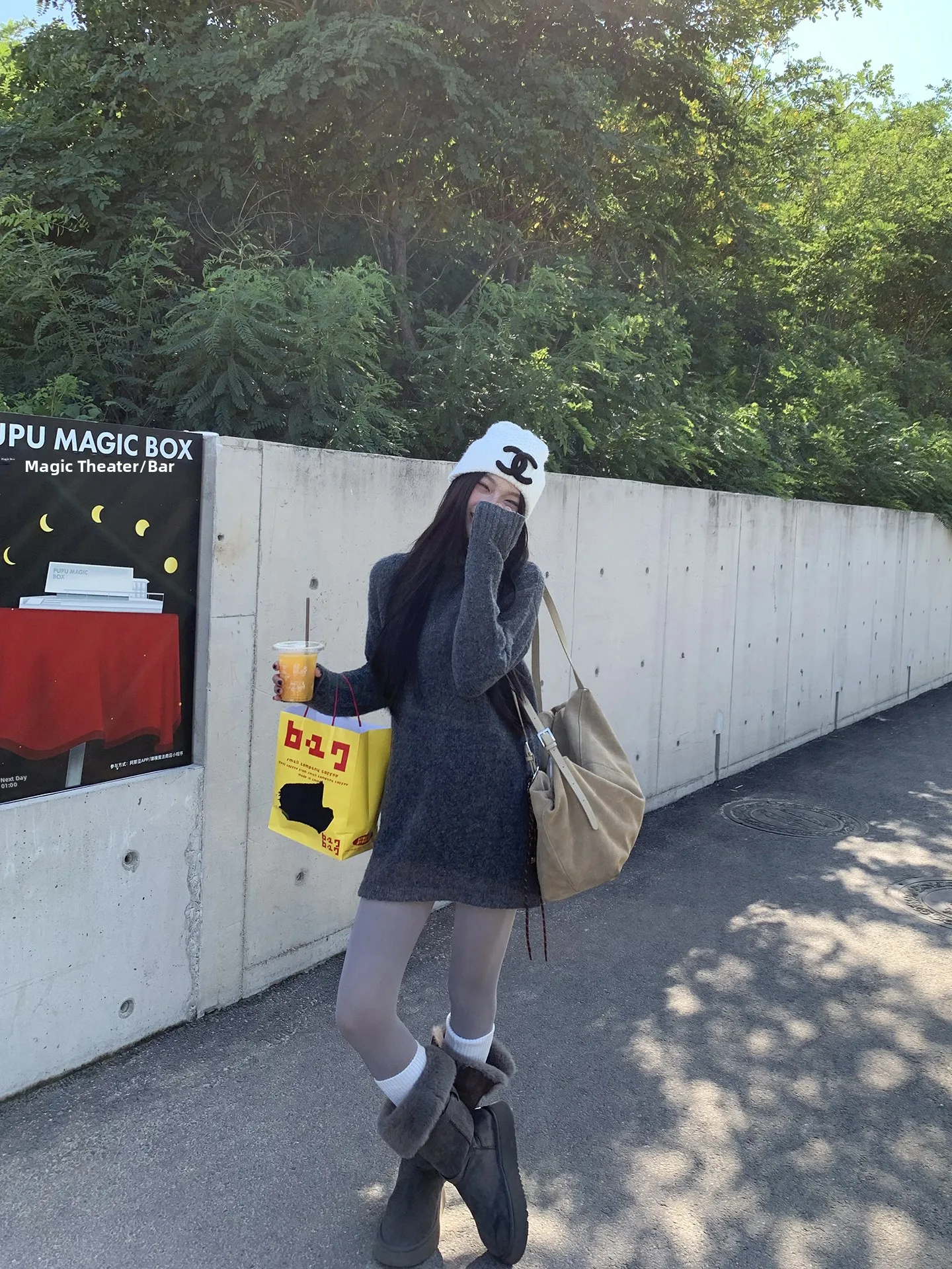 G Sle tricoté Long Sve col haut ey Dr femmes automne hiver nouveau Faion Ele Simple taille haute H pe Dr