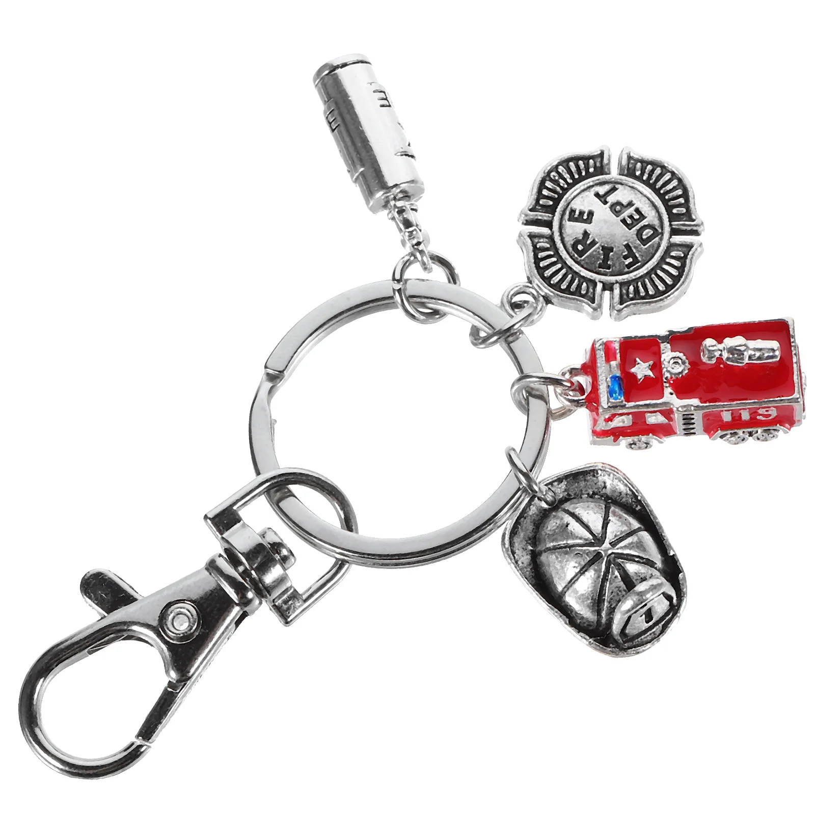 Firefighter Safety Equipment Wallet Key Chain for Car Keys Keychain Bulk Hard Hat