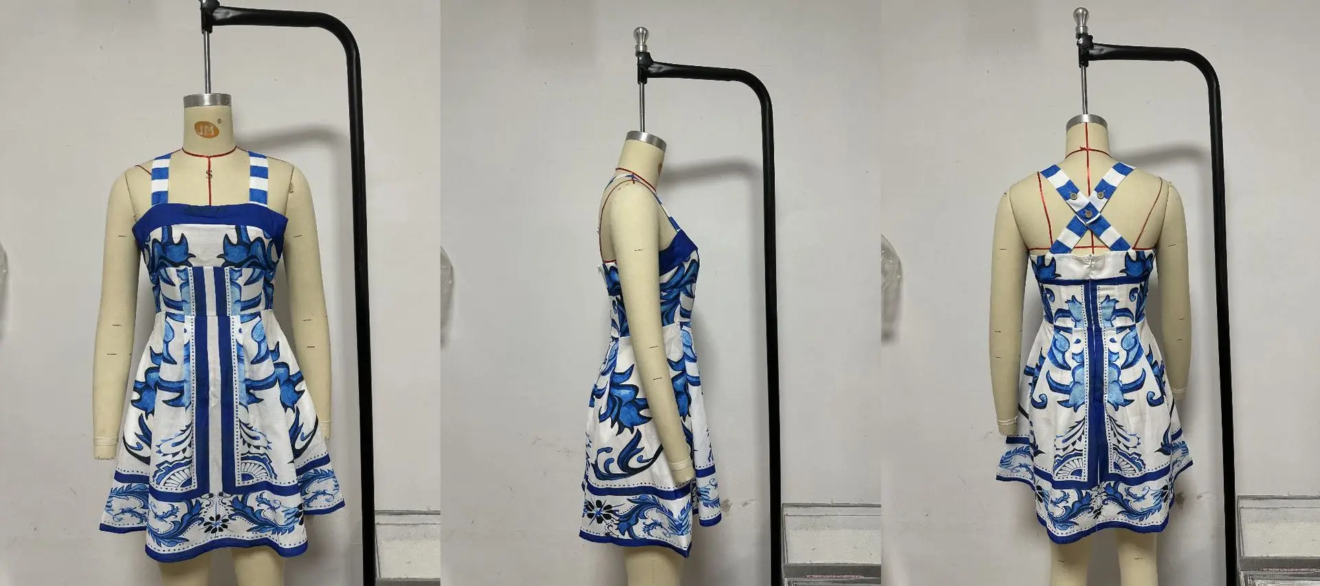 Été couverture Ups femmes maillot de bain Spaghetti sangle Robes maillot de bain 2026 nouvelle fleur imprimé plage vacances Mini Robes couverture