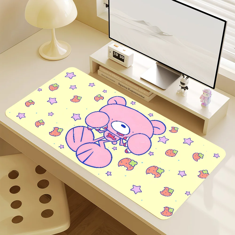 Mouse Pad MousePad Trend Bear Non-slip Lockedge Cartoon Office Student Gaming G-Gloomy Thickened Large Writing Pad Cushion