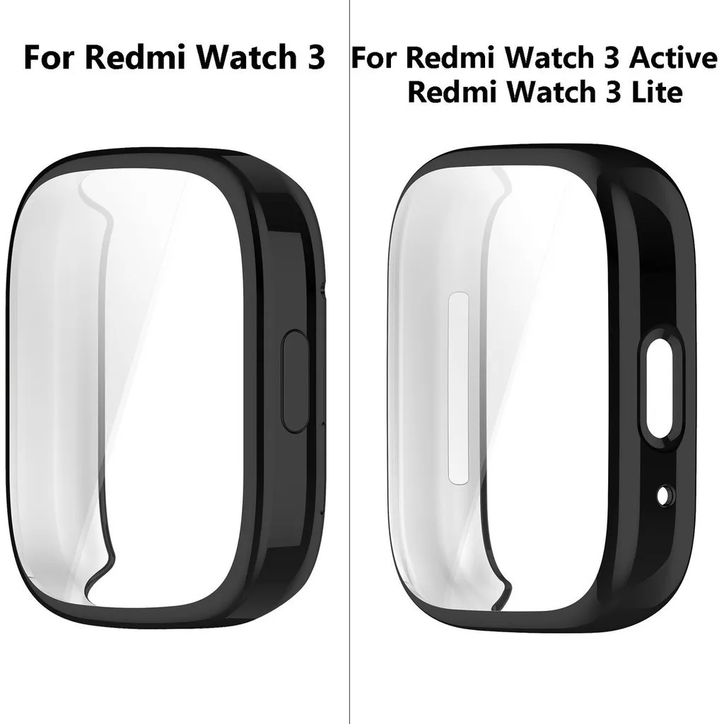 Чехол из ТПУ для Redmi Watch 3/Active/Lite, силиконовая искусственная защита, чехол из ТПУ для Redmi Watch 3/Active/Lite