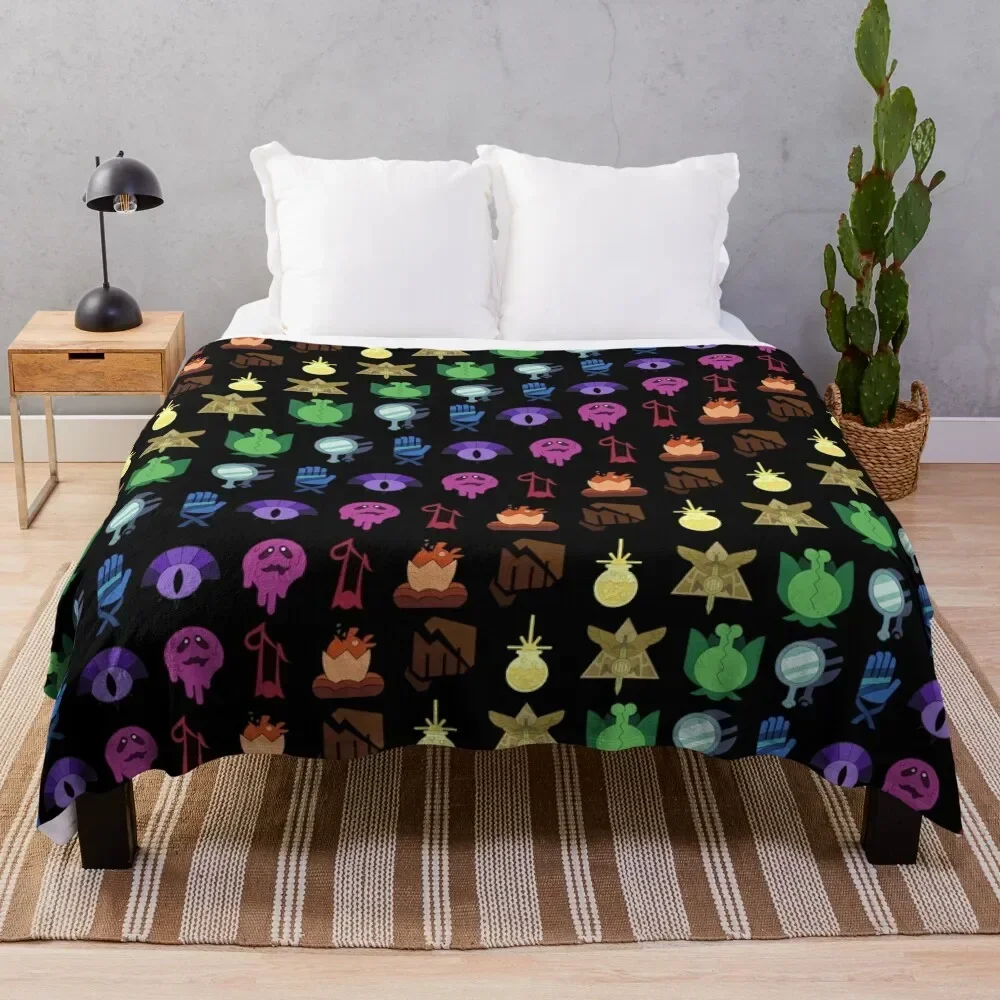 

Magic Marks Throw Blanket blankets and throws Comforter Hair Blankets