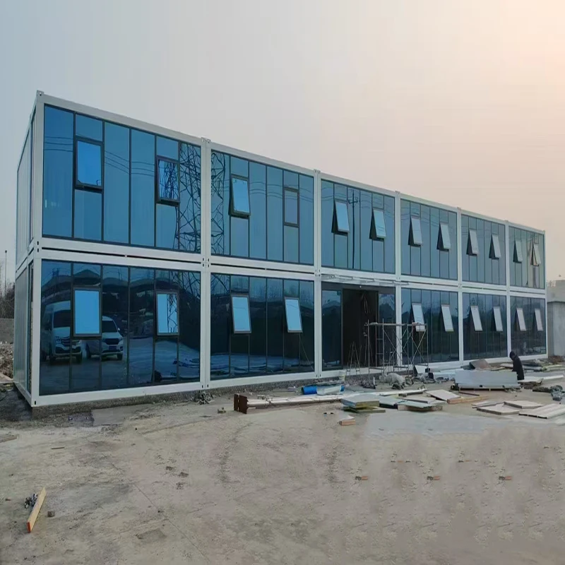 Double Storey Fully Furnished Container Prefabricated Villa Modular Garden House