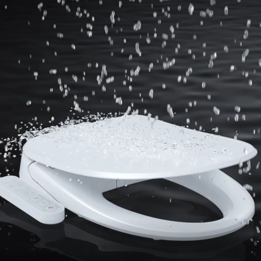 

Modern Hotel Automatic Smart Toilet Seat Cover Female Washing Intelligent Smart Toilet Seat Heated Toilet Seat with Bidet