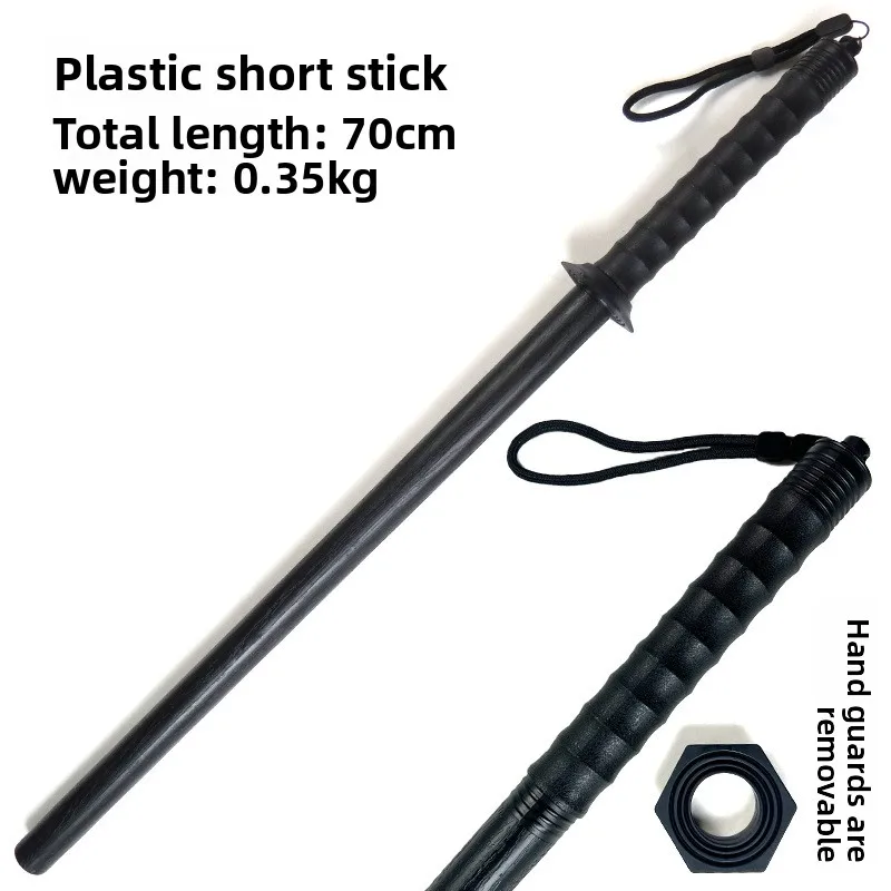 70 سنتيمتر/27.56in بولي Short عصا قصيرة فنون الدفاع عن النفس التدريب الأجهزة الطرفية تأثيري نموذج الدعائم الاشياء تحصيل الحلي اللعب الرياضة عرض