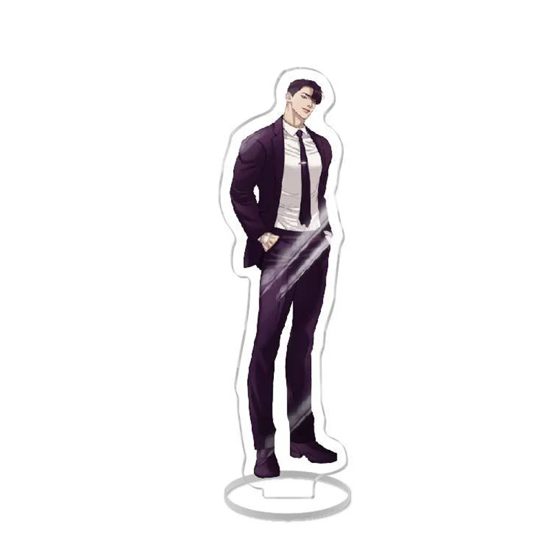 Korean manga pearl boy Acrylic Figure Stand shell boy acrylic standing sign humanoid handmade desktop decoration