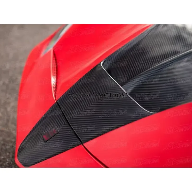 Wmwmnu Mans Style Half Carbon Fiber Body Kit for 488 GTB Spider 2015-2018 CFRP Exterior Upgrade Accessories