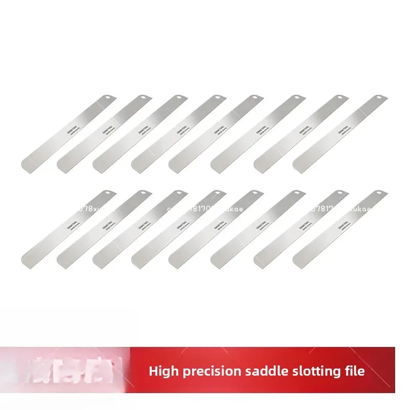 High-Precision Bass Nut Slotting File - String Distance Adjustment Tool for Piano Making And Guitar Repair