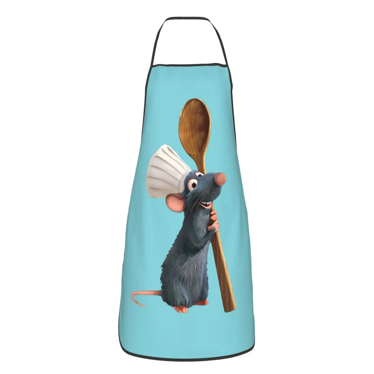 Custom Unisex Ratatouille Chef Remy Kitchen Chef Cooking Baking Apron Men Women Tablier Cuisine for Painting