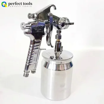 Pneumatic Spray Gun 1.3 1.5 W71 down POT for Paint Airbrushing Tools Household Painting Equipment