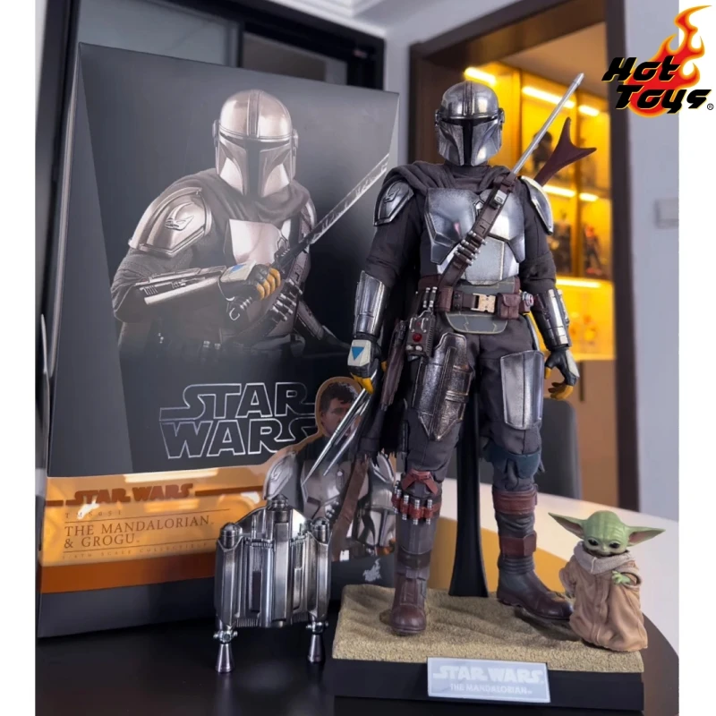 

In Stock HotToys HT 1/6 TMS052 Star Wars Mandalorian 3.0 Action Figure 12inch Full Set Model Toys Collection Ornament