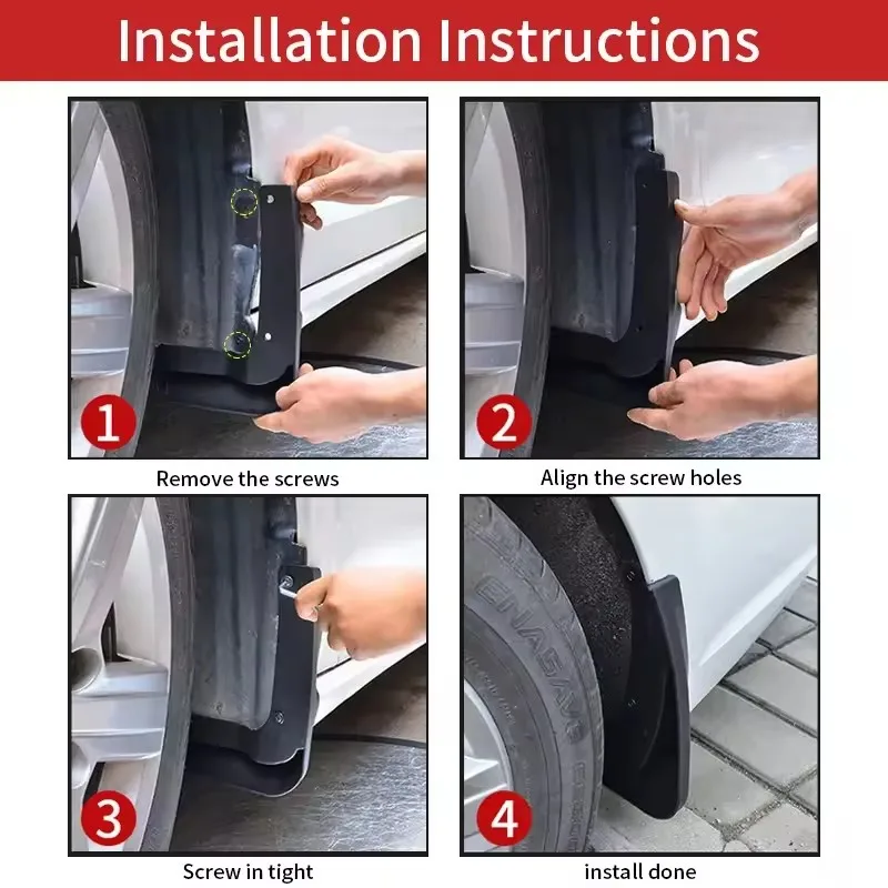 Garde-boue adaptés pour Mazda CX30 2020, garde-boue pour pneus, accessoires anti-éclaboussures, protections de roues 4ps