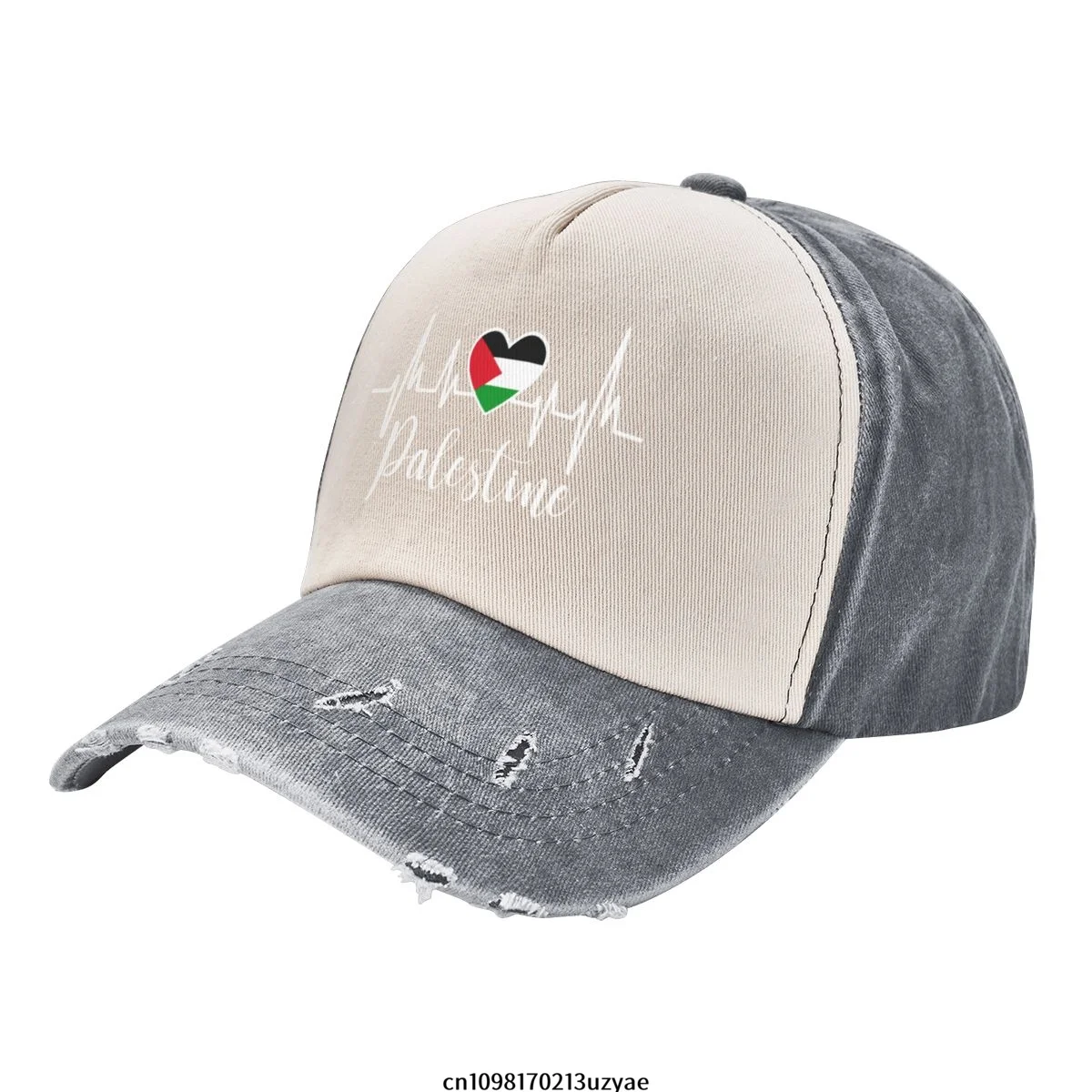 Palestines Flag Cowboy Hat Women Men Classic Baseball Cap Sport Adjustable Golf Hats view 2