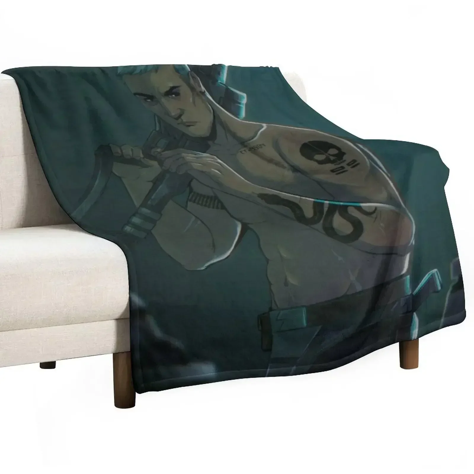 

Crosshair Pinup Throw Blanket Thin Decorative Sofa decorative Thermals For Travel Blankets