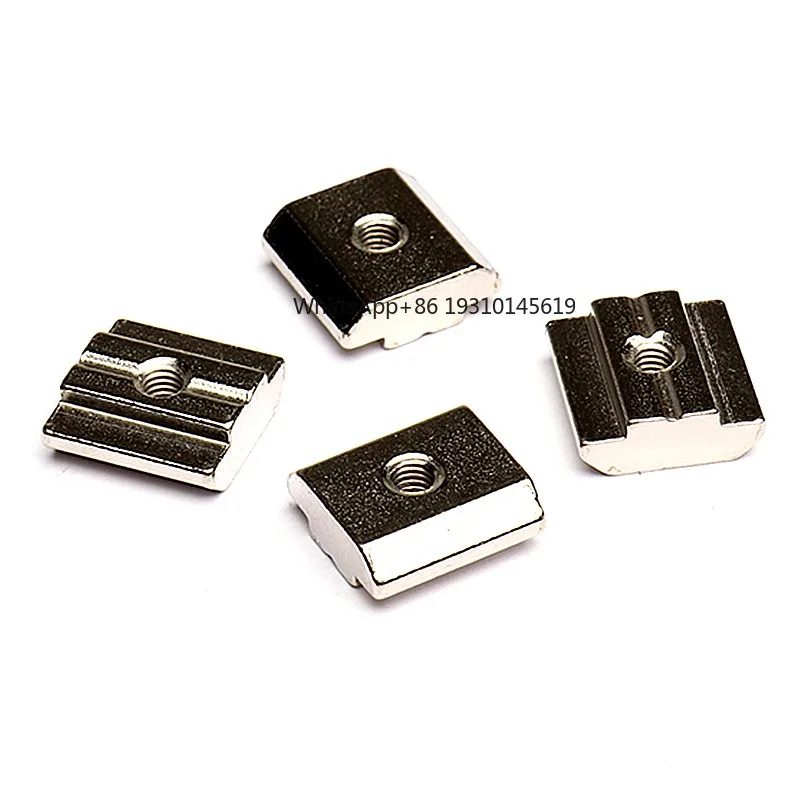 

【From China】T Block Square Nuts M3 M4 M5 M6 M8 Slot T Nut Sliding Hammer Nut For 2020 3030 4040 Aluminum Profile Fasten Nuts For