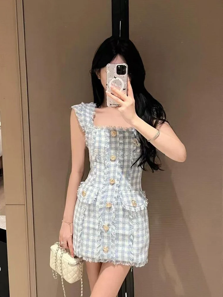 

Женское платье трапециевидной формы с поясом для похудения, летнее модное маленькое платье трапециевидной формы с кисточками и кисточками без свека