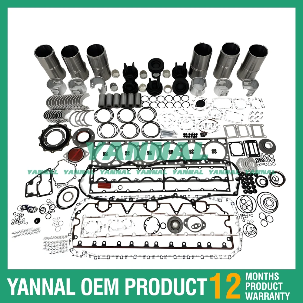 Superior quality M11 Cylinder Liner Kit With Gasket Set Bearing For Cummins Engine Spare Parts