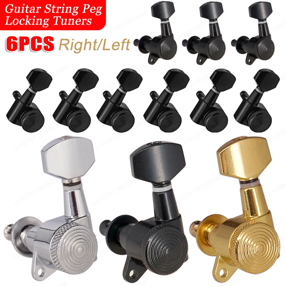 Locking Tuners Tuning Heads Lock String Tuning Pegs Tuner Electric Guitar Machine Enjoyable Instrument Supplies