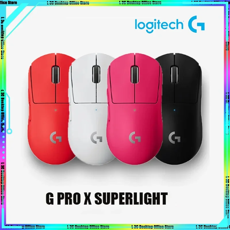 Logitech G Pro X Superlight Gaming Mouse 25k Hero Gpw 2 Dual Mode Wireless Wired Professional Grade Mouse Pc Custom Office Gift