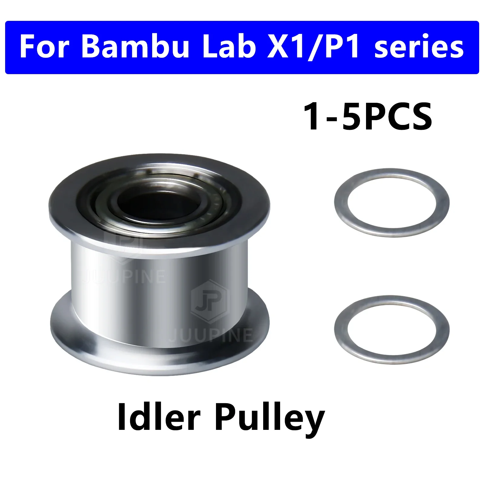 

Idler Pulley for BambuLab X1/P1 Series XY Belt Tensioner Idler Pulley Bore 5mm for X1/X1C/P1P/P1S 3D Printer Accessories