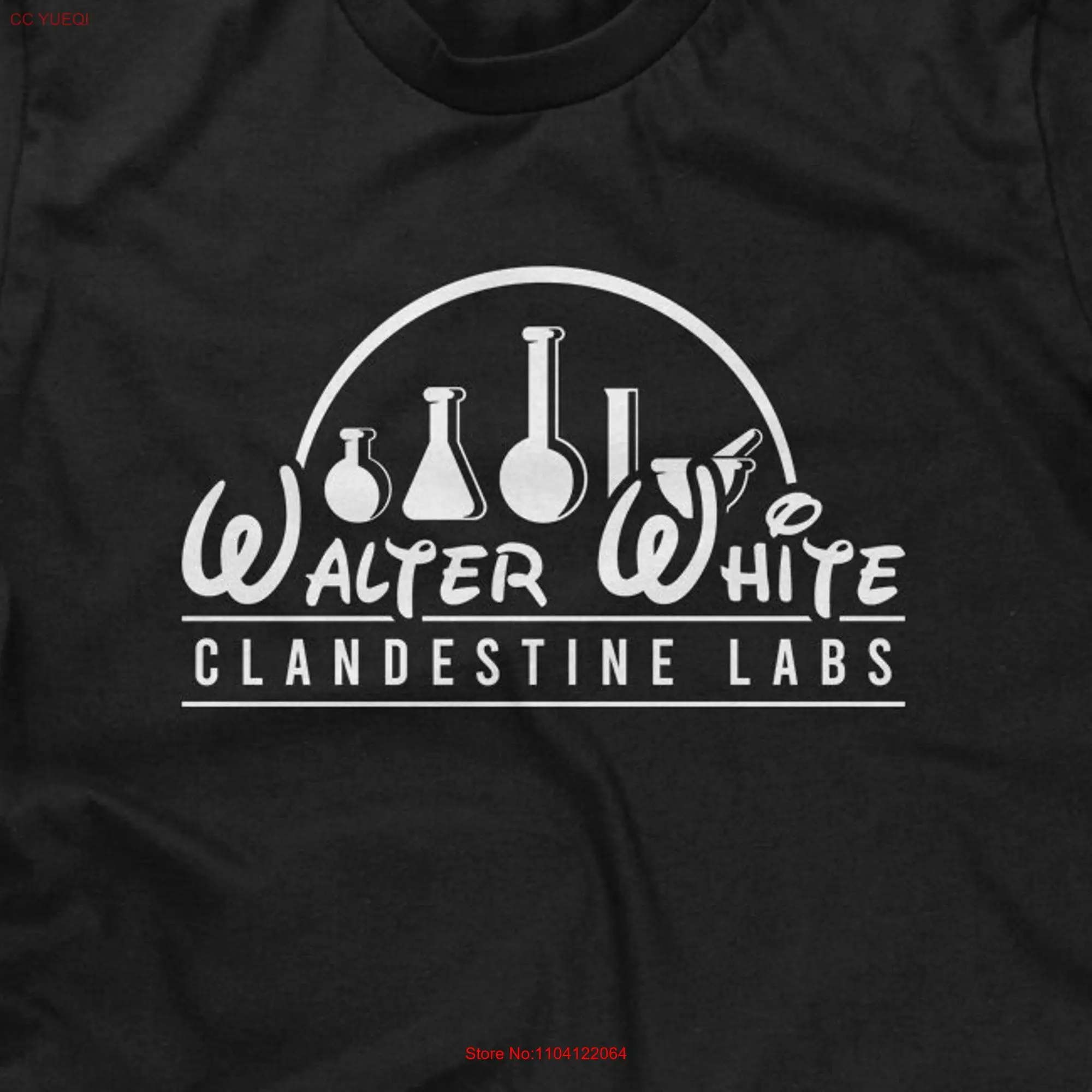 Clandestine Labs Mens T shirt or Funny Pop Culture long or short sleeves