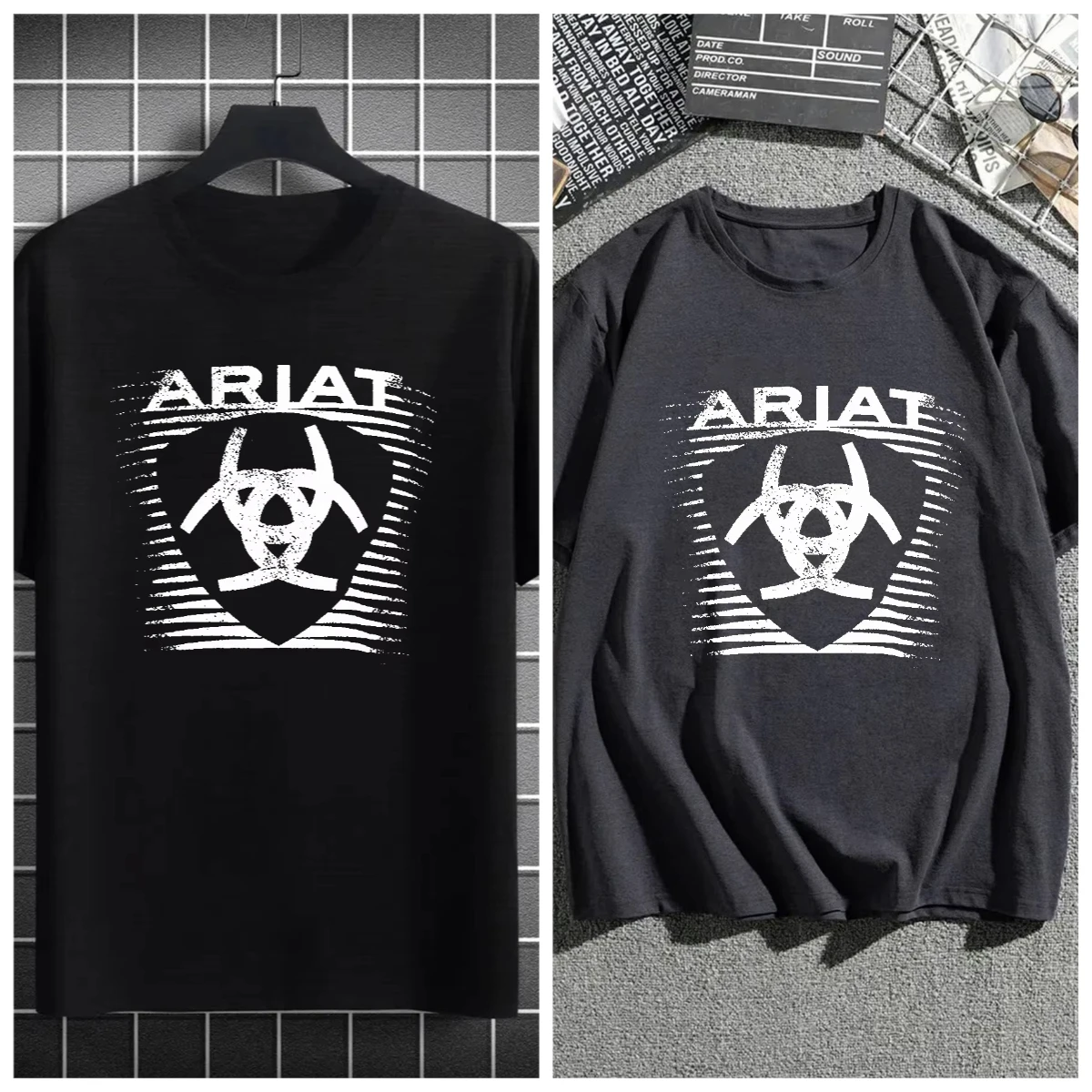 

Ariat International Logo Graphic Cotton T-shirt Unisex Men Women Short Sleeve New Arrival Fashion Luxury Tee Casual Daily Tops