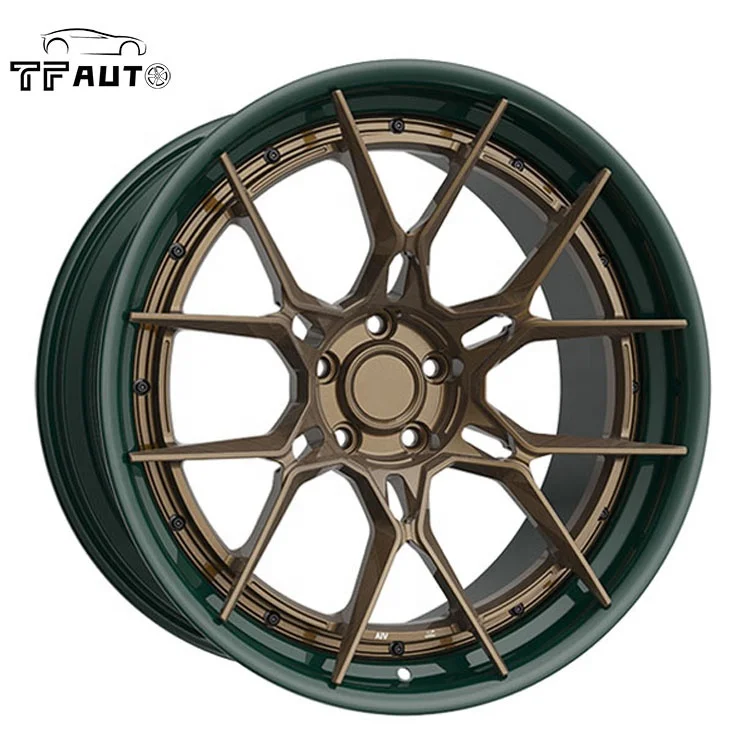 HF 7 racing amg replica  forged alloy 18 inch aluminium custom car wheels blank