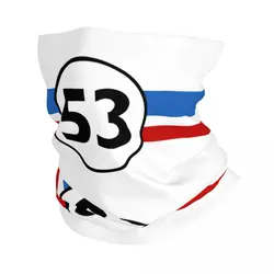 Herbie 53 Classic Bandana Neck Cover Print Racing Car Circle Balaclavas Wrap Scarf Multifunctional Headband Hiking Unisex Adult