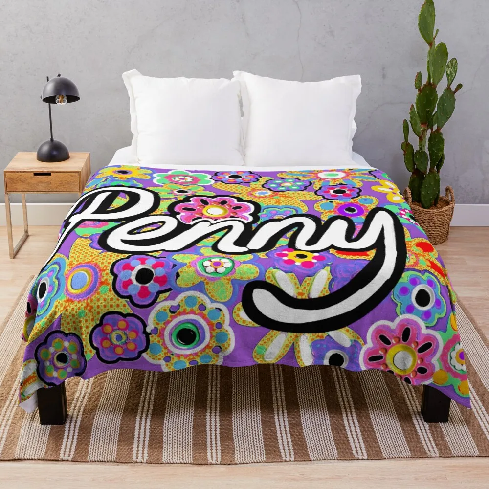 

Penny Throw Blanket