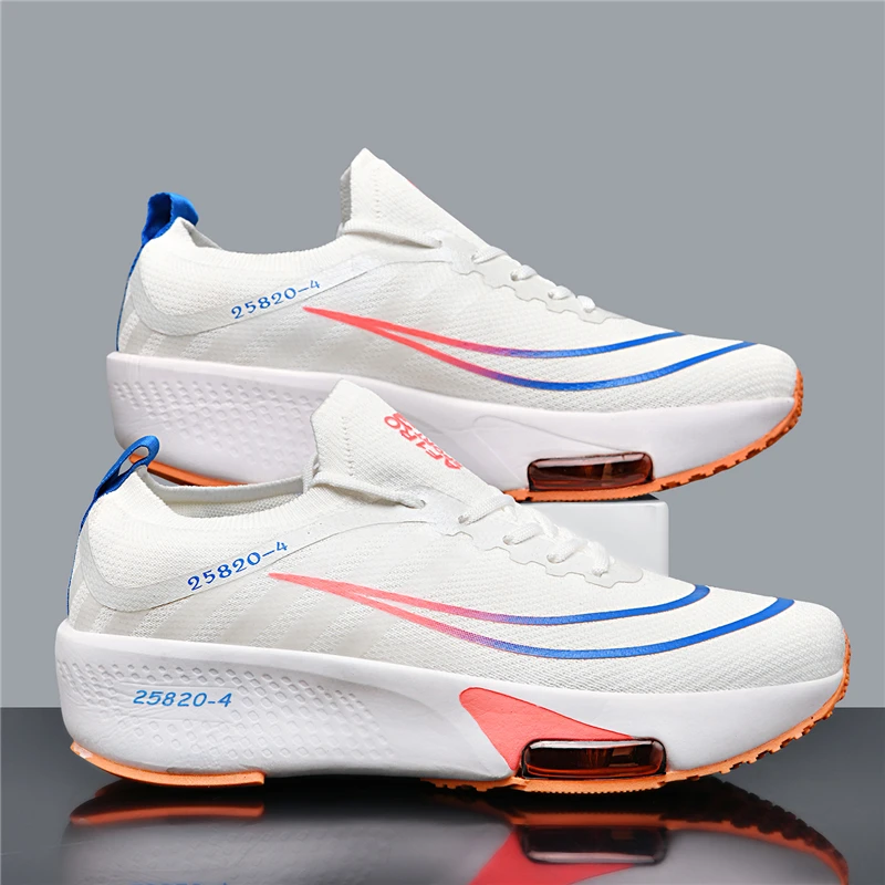 

2025 New Summer Front Cushion Cushioned Running Shoes Marathon Professional Carbon Plate Ultra-Lightweight Men'S Shoes 35-45