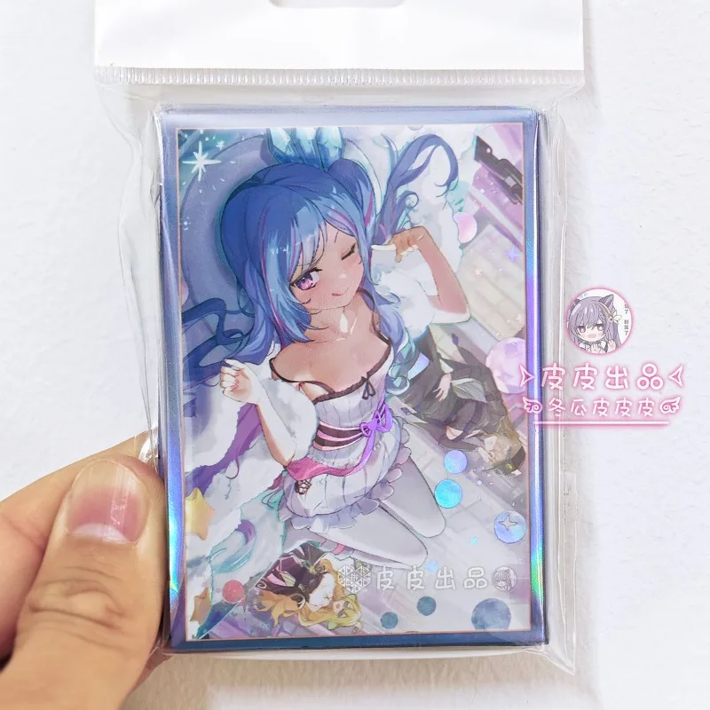 

50 шт. Yu-Gi-Oh! Защитные чехлы для карт настольных игр Witchcrafter Madame Verre Theme Diy Game Collection, аниме, 63x90 мм