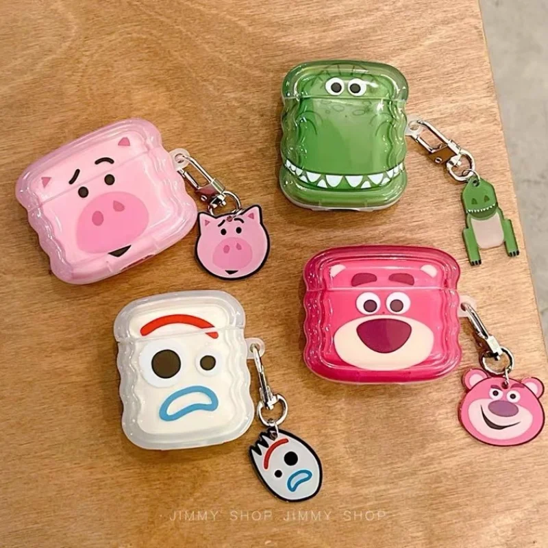 DSN Anime Cartoon Toy Story Lots-o'-Huggin' Bear Hamm AirPods Schutzhülle Geschenk
