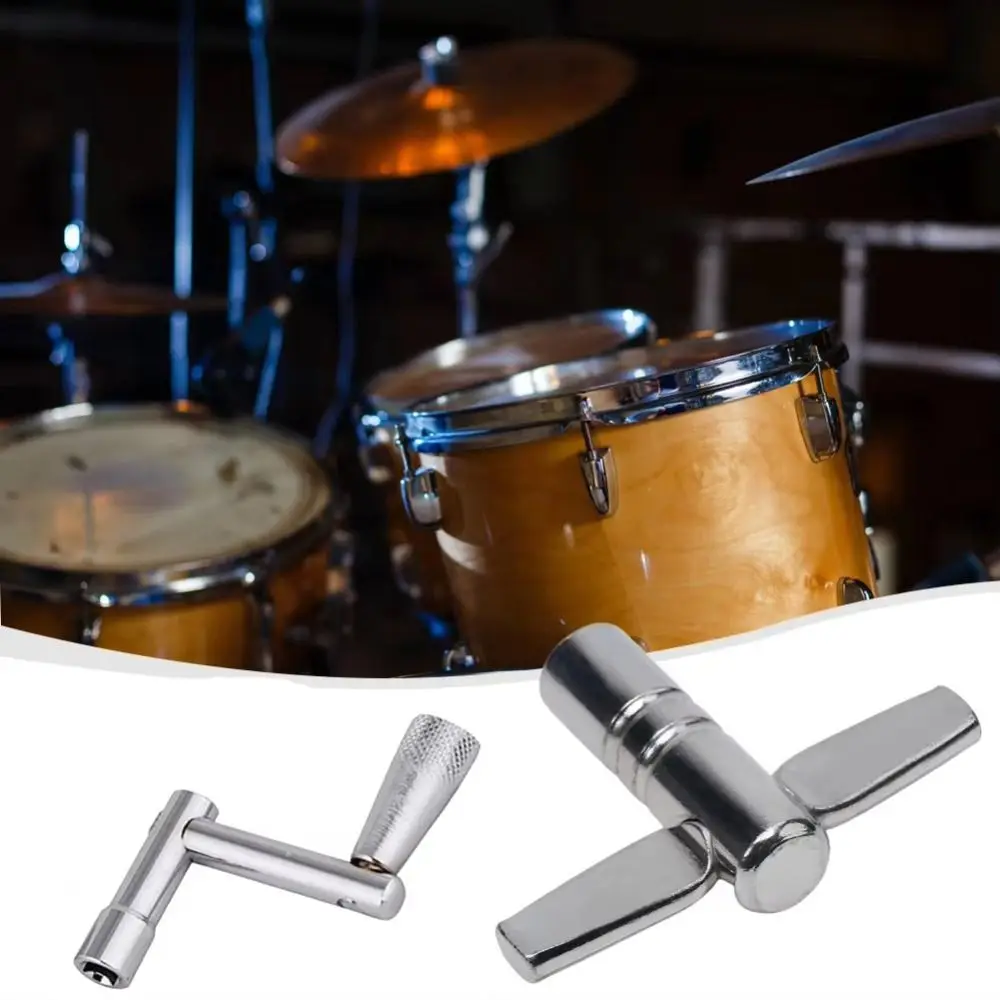 T Style Z Style Drum Keys 5.5mm Universal Drum Tuning Keys Percussion Accessories Continuous Motion Speed Standard Square Wrench