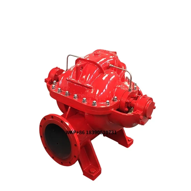 1000m3/h Water Pump High Flow Low Head Double Suction Electric Split case Water Pump