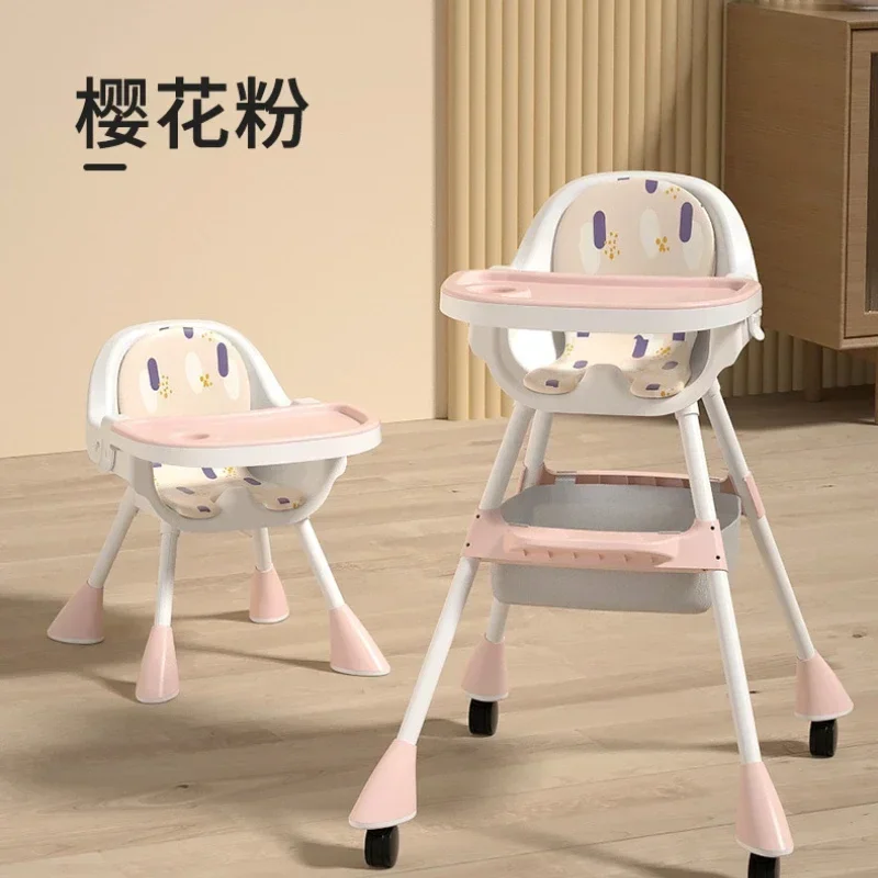 Baby Dining Chair Multifunctional Foldable Baby Chair Household Portable Baby Dining Table Chair Children's Dining Table