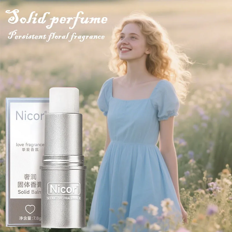 Luxurious Solid Fragrance Cream, Long-Lasting Fragrance, Suitable for Dating, Compact and Portable, Ideal Gift for Girls