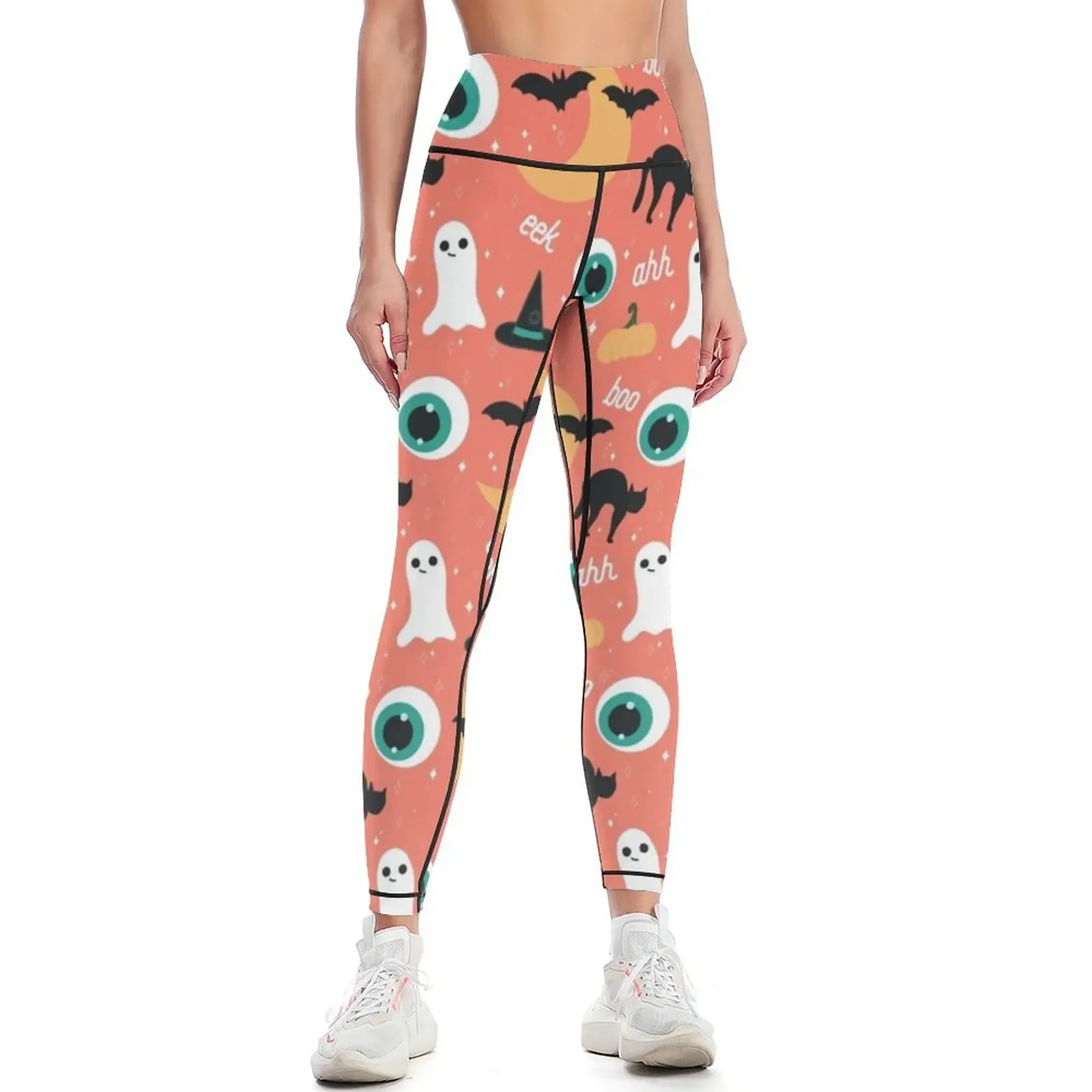 

October Pattern Leggings for fitness sports for fitness set gym legging gym Womens Leggings