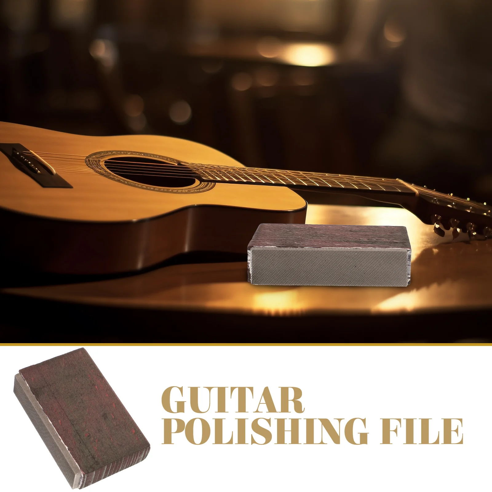 

Musical Instrument File Fret Bass Guitar Accessory End Beveling Dressing Leveling Frets Ukulele